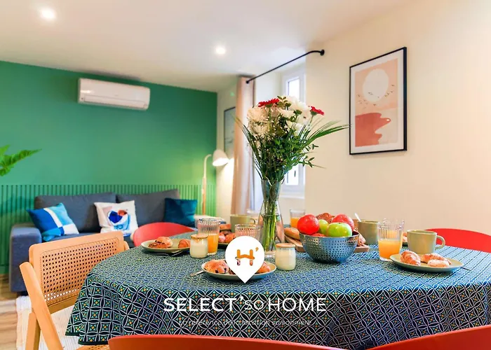 Select'sohome - Pour 6 Personnes Au Coeur Du Lavandou - Et Commerces A 2 Pas - Marina-3 Apartman Le Lavandou